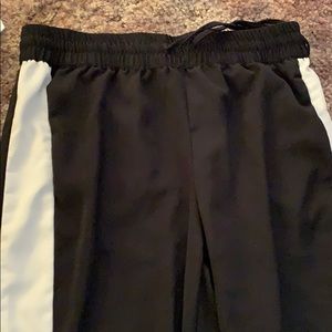 Black and White Joggers